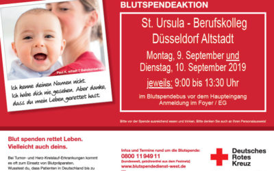 Blut spenden – Leben retten!