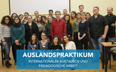 Auslandspraktikum in Krakau (PL) – Berufspraxis und pädagogische Fachgespräche