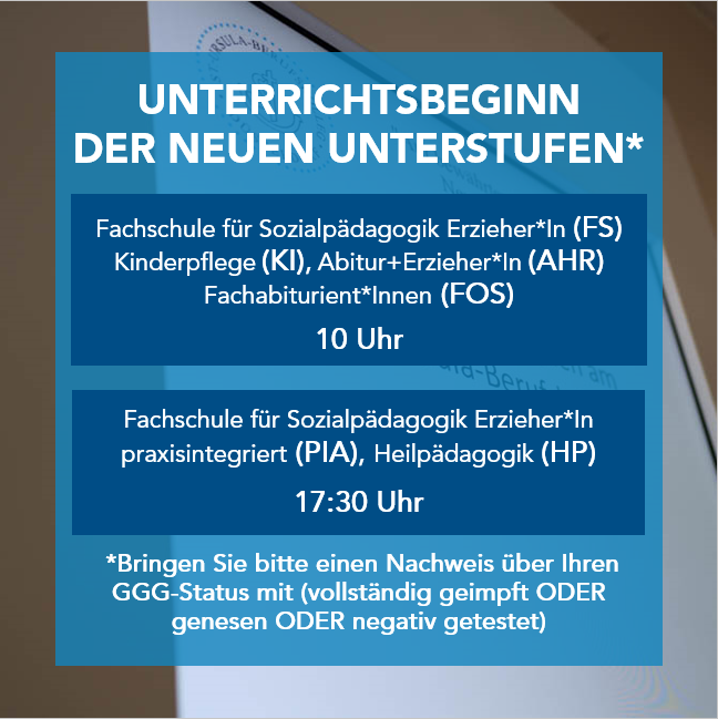 Herzlich willkommen am St.-Ursula-Berufskolleg Herzlich willkommen am St.-Ursula-Berufskolleg