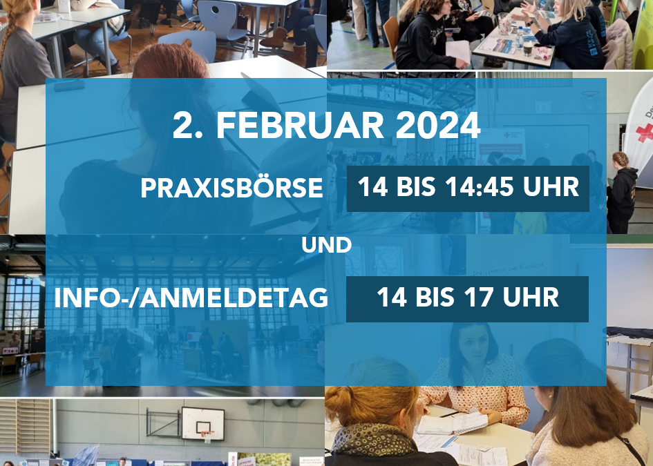 Info- und Anmeldetag und Praxisbörse