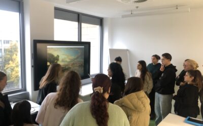 Unser Europakurs zu Gast in der Kreativschmiede der Stadtbibliothek Düsseldorf