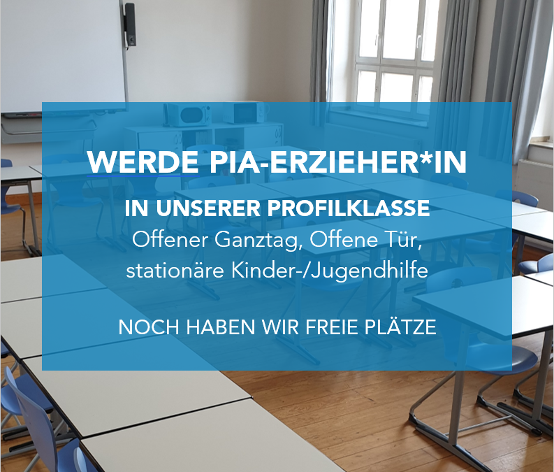 Werde PIA-Erzieher*in!