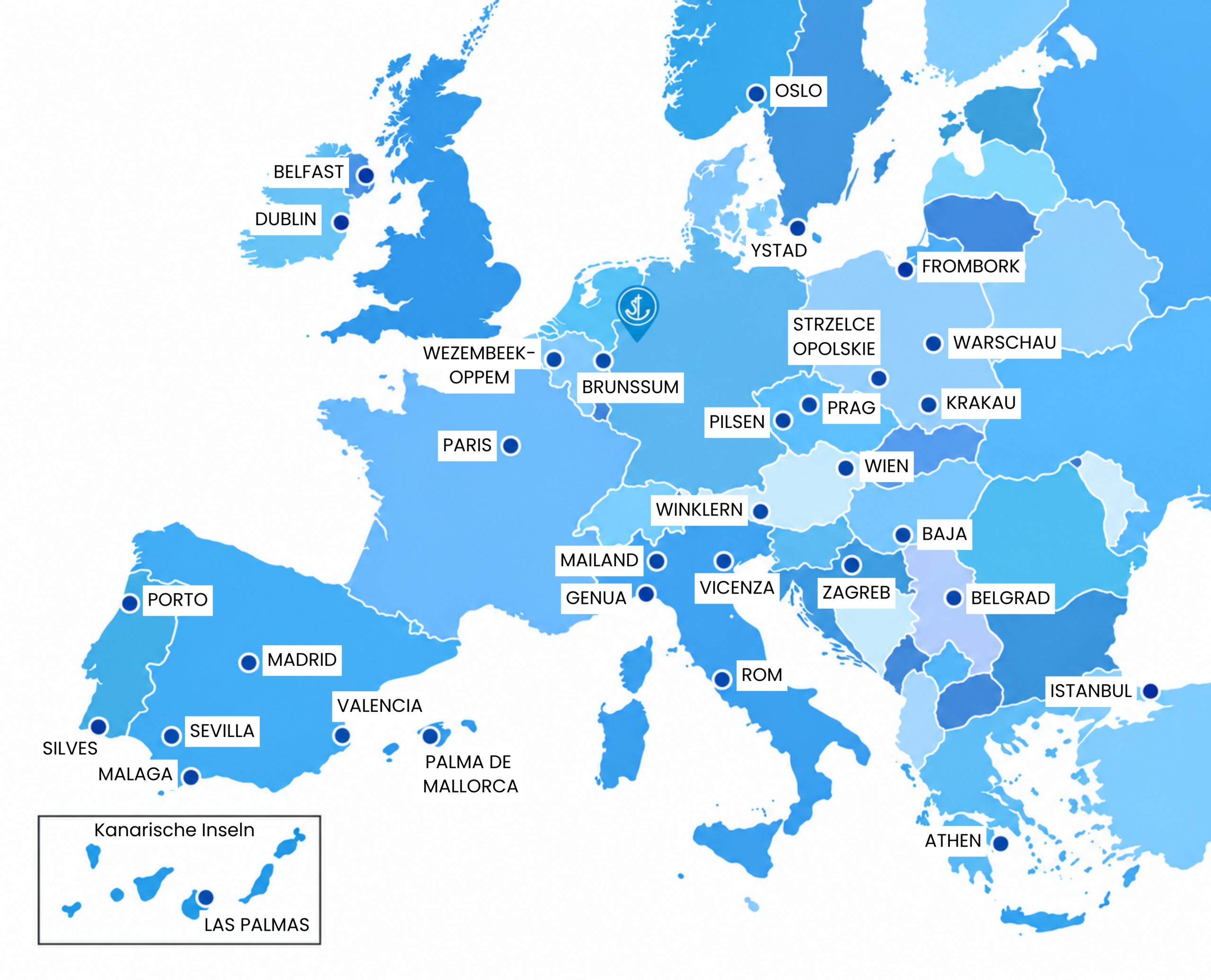 Erasmus+ Kooperationseinrichtungen 2026